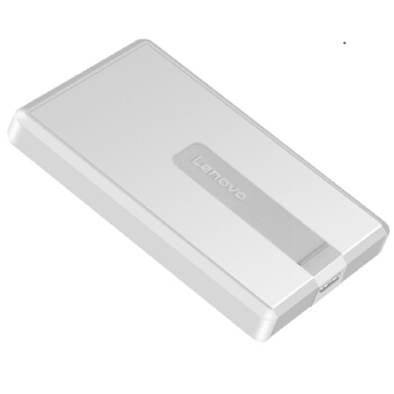 联想（Lenovo）F500 移动硬盘1TB 小巧轻薄 2.5英寸 USB3.0 高速防震1T移动硬盘（象牙白）