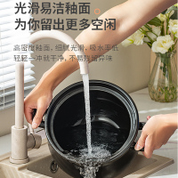 爱仕达(ASD)天然陶瓷砂锅炖汤石锅陶瓷煲4.5L新陶养生煲中药锅高汤煲养怡煲 RXC45B7WG