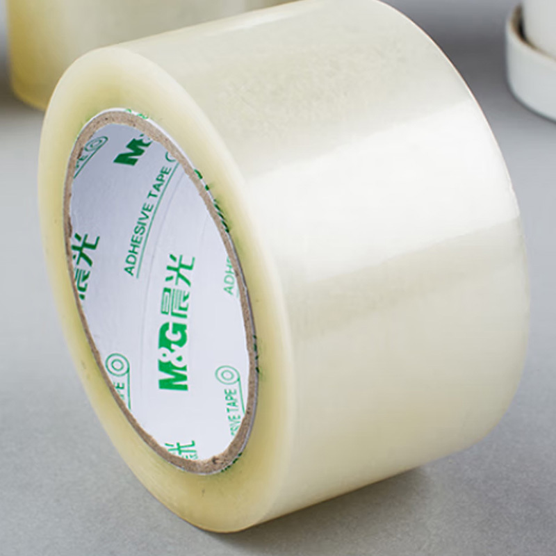 晨光封箱胶带60mm*100y5卷普惠普透款AJD95790高清大图