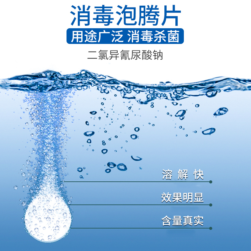绿丁消毒片剂 家车两用 消毒杀菌 经济安全 浓缩消毒液消毒剂 含氯消毒