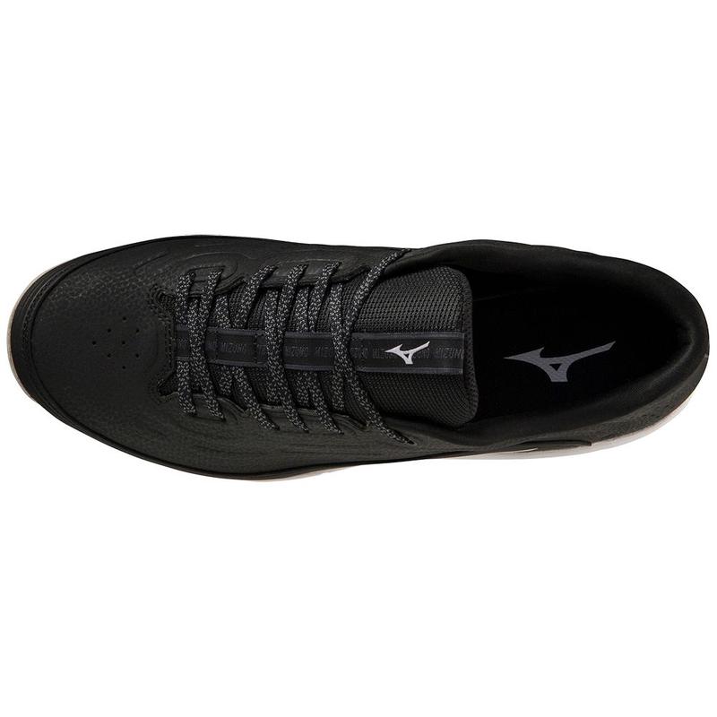 美津浓(Mizuno)棒球运动男款专业高密度多向抓地力防变形低帮钉鞋高清大图