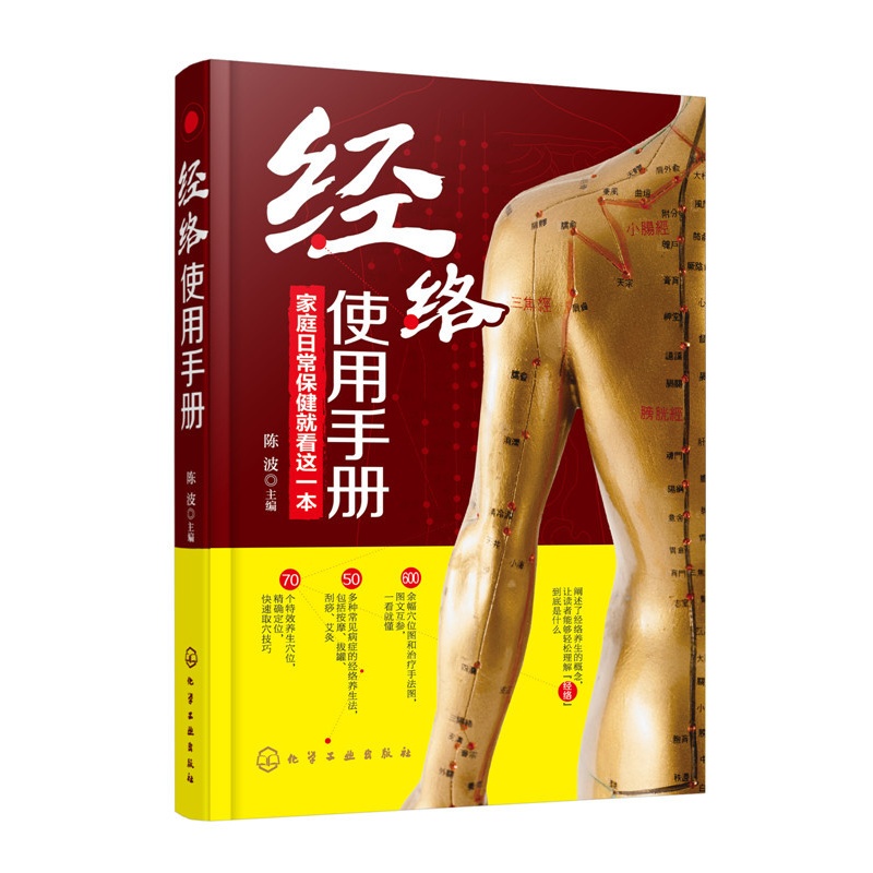 [醉染正版]经络使用手册 陈波 50多种常见病症的经络养生法 按摩 拔罐 刮痧 艾灸快速取穴技巧 家庭日常保健手册 中医高清大图