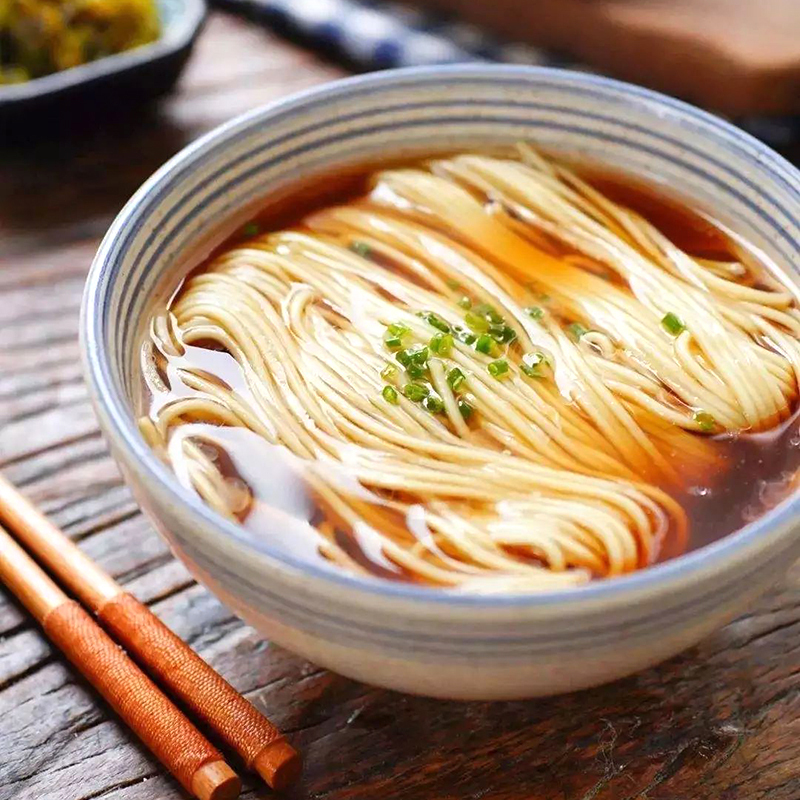 享点福鲜制半干面鲜切面400g*20袋/组