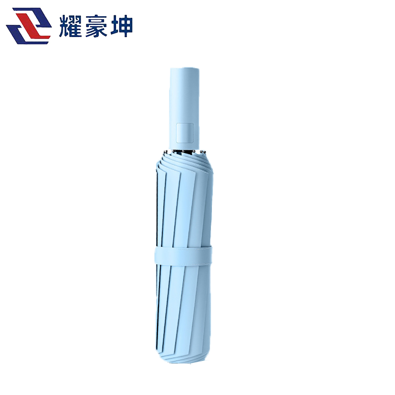耀豪坤 16骨黑胶晴雨伞套装(两把)HU-2/套高清大图