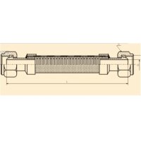 大千 金属软管 长1500MM M22*1.5 两头母 压力25KG(单位:根)