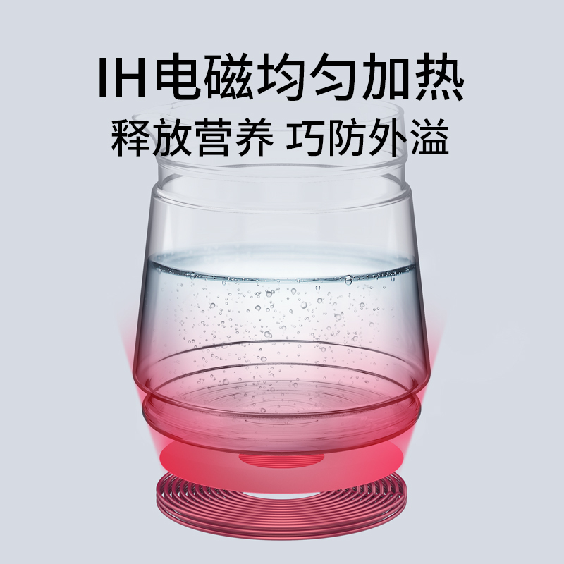 大宇(DAEWOO)液体加热器 YS1 IH智能水壶家用煮茶壶电热水壶 IH加热煮茶器多功能烧水壶 白色