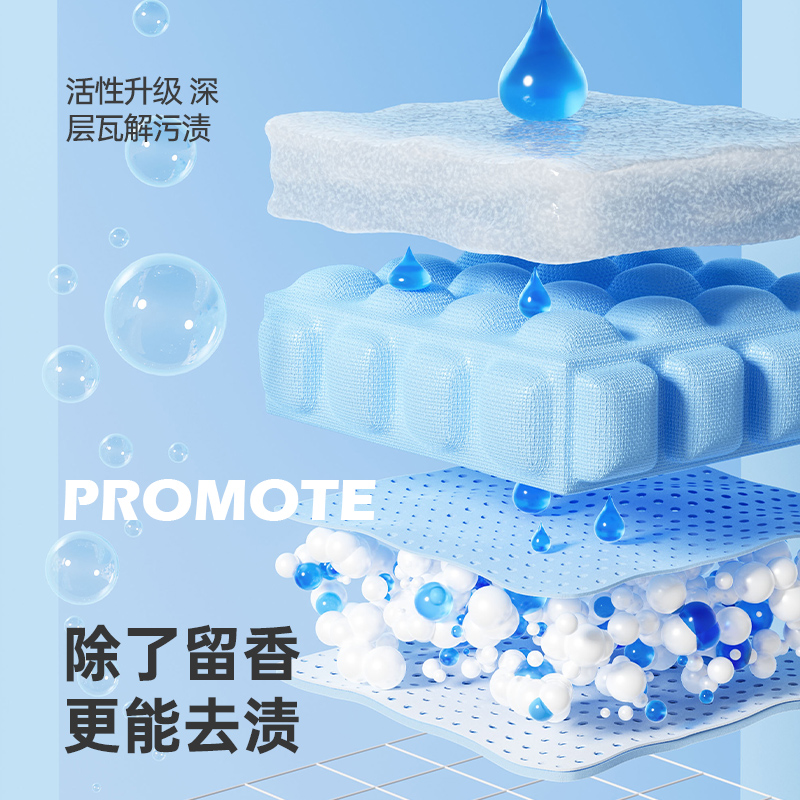 [补贴10%]100颗洗衣凝珠留香珠三合一浓缩洗衣液香味持久留香高清大图