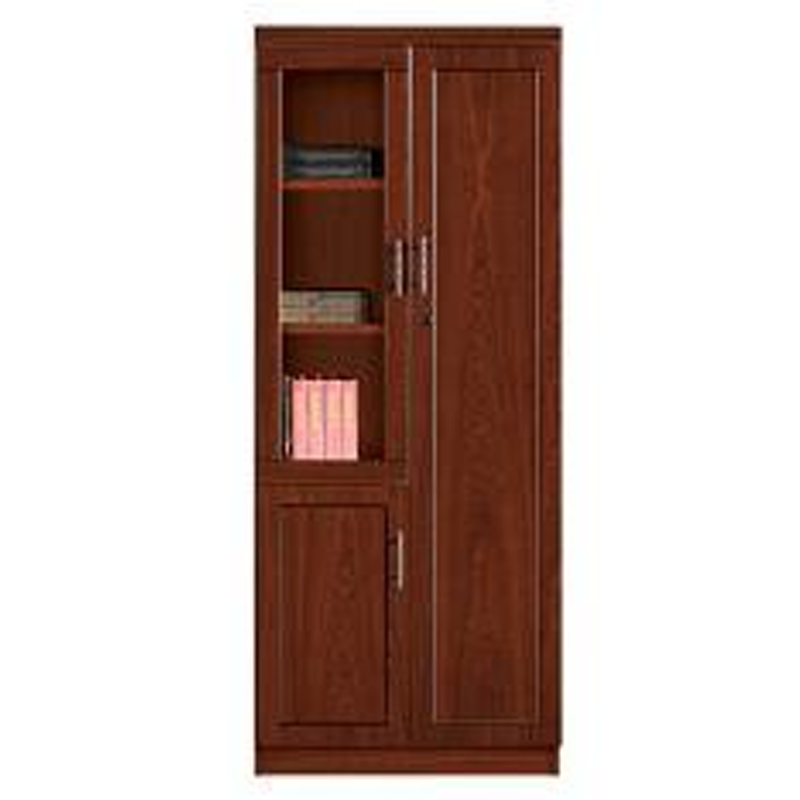 大央文件柜SE-102右 800W*400D*2000H 书架落地置物架客厅家用靠墙收纳柜子储物柜办公室文件柜简易书