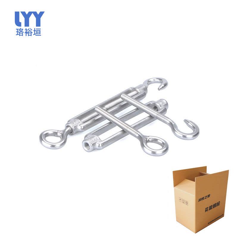 珞裕垣 不锈钢花篮螺栓收紧器 M18 个图片