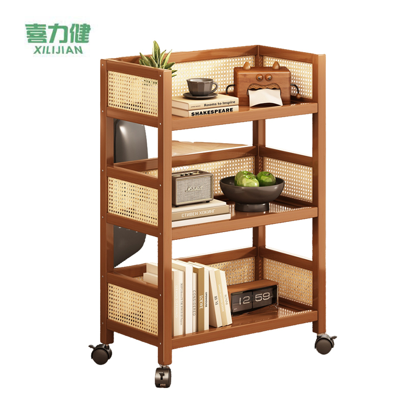 喜力健 零食收纳架 70*25*52.5CM-带轮 个高清大图