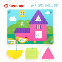 特宝儿(topbright)DIY百变拼插蘑菇钉儿童玩具1-2-3-4-5岁男孩女孩益智玩具宝宝早教 130895