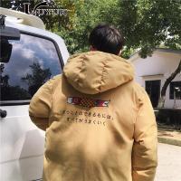 冬季学生外套男棉衣2018新修身服装加厚青少年帅气潮流休闲保暖连帽风