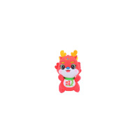 龙年吉祥物公仔毛绒玩具23cm