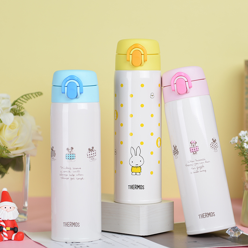 膳魔師(THERMOS) 保冷保温杯JNX-500DSLB 500毫升 淡蓝色米奇