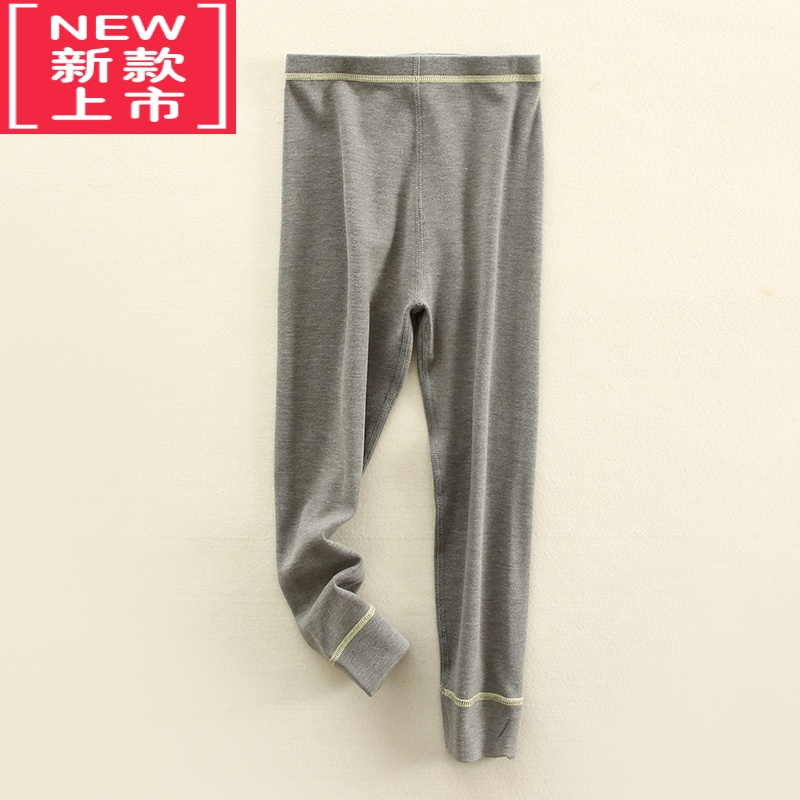 可莉允秋冬款儿童保暖裤男童德绒双面磨毛秋裤中大女童内穿棉毛裤打底裤