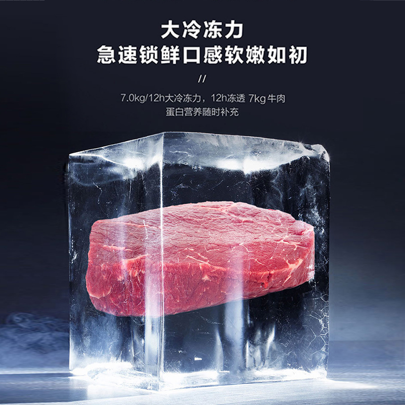 海尔haier539升对开门嵌入冰箱彩晶一级变频阻氧干湿分储deo净味家用