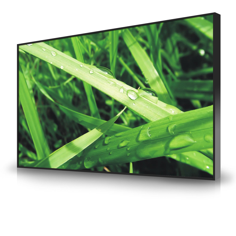 启诺QN-SP55E 55寸1.7MM窄边框电视显示器 视频会议显示器 黑色 台高清大图