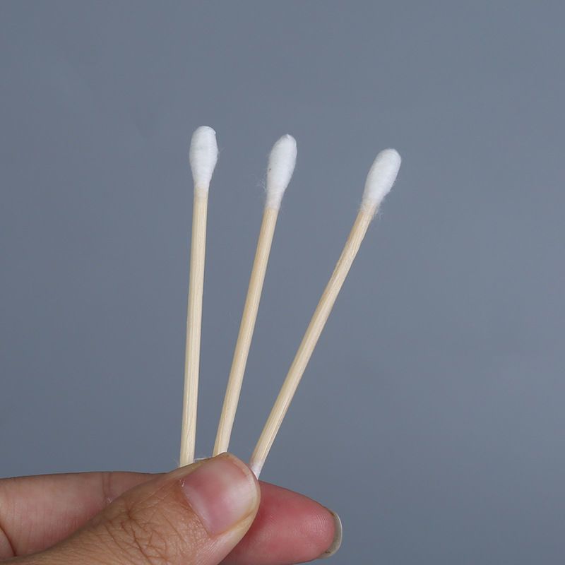 棉签双头化妆卸妆一次性袋装木棒掏耳朵清洁棉花棒家用尖头棉球棒 5小包(500支)