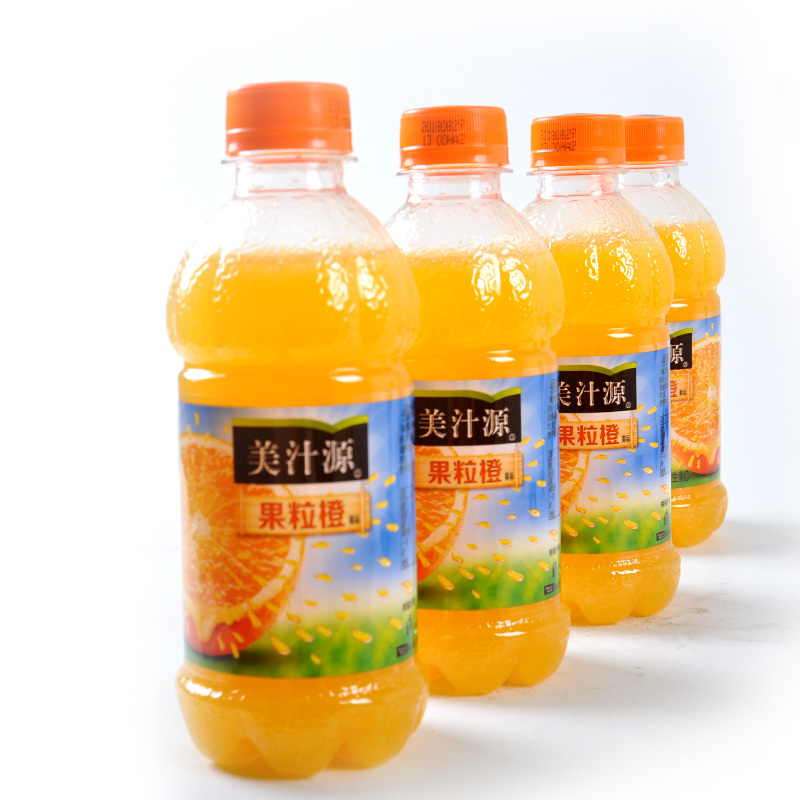 美汁源果粒橙300ml *8瓶 迷你瓶