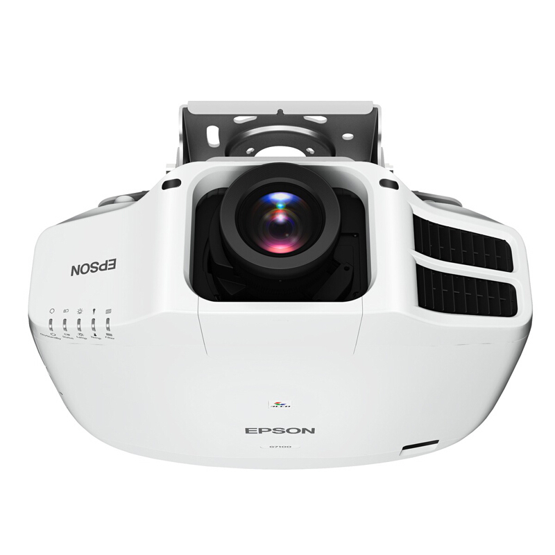 爱普生(EPSON)CB-G7100 投影仪 商用 办公 工程 (标清 6500流明 竖直投影 电动镜头 含灯泡)
