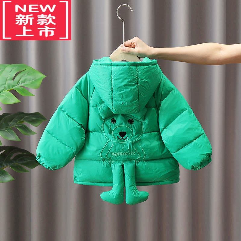 可莉允男童羽绒服冬装加厚棉服儿童秋冬款洋气棉衣2022新款宝宝帅气炸街图片