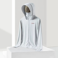 TIYUSHENG/体育生情侣冰丝防晒衣TS23333B 3XL 女款-浅灰