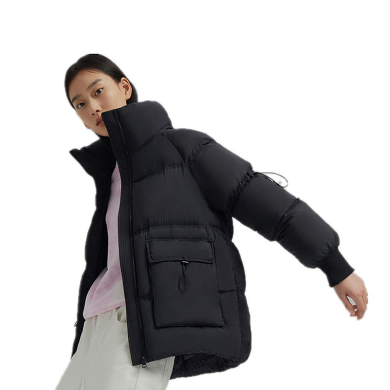 波司登 女亮色抽绳羽绒服C B00145322