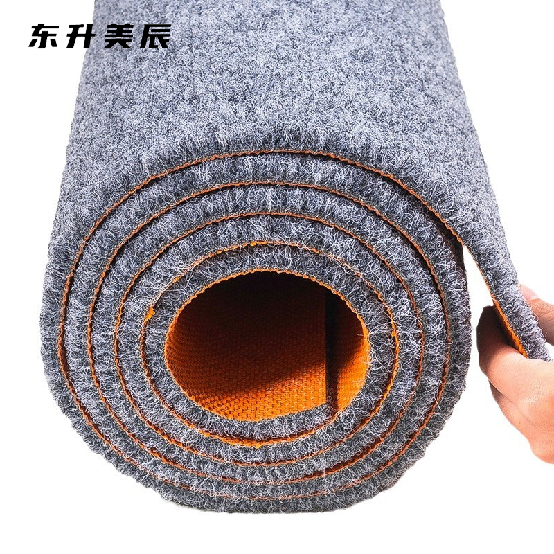 东升美辰 地毯地垫TPE天鹅绒灰色60*90cm DS-032 条