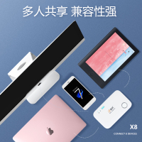 新讯MF32A 基础版[内置2100毫安]移动随身wifi免插卡4G无线路由器笔记本电脑车载4g上网卡无限全网高速流量 白色