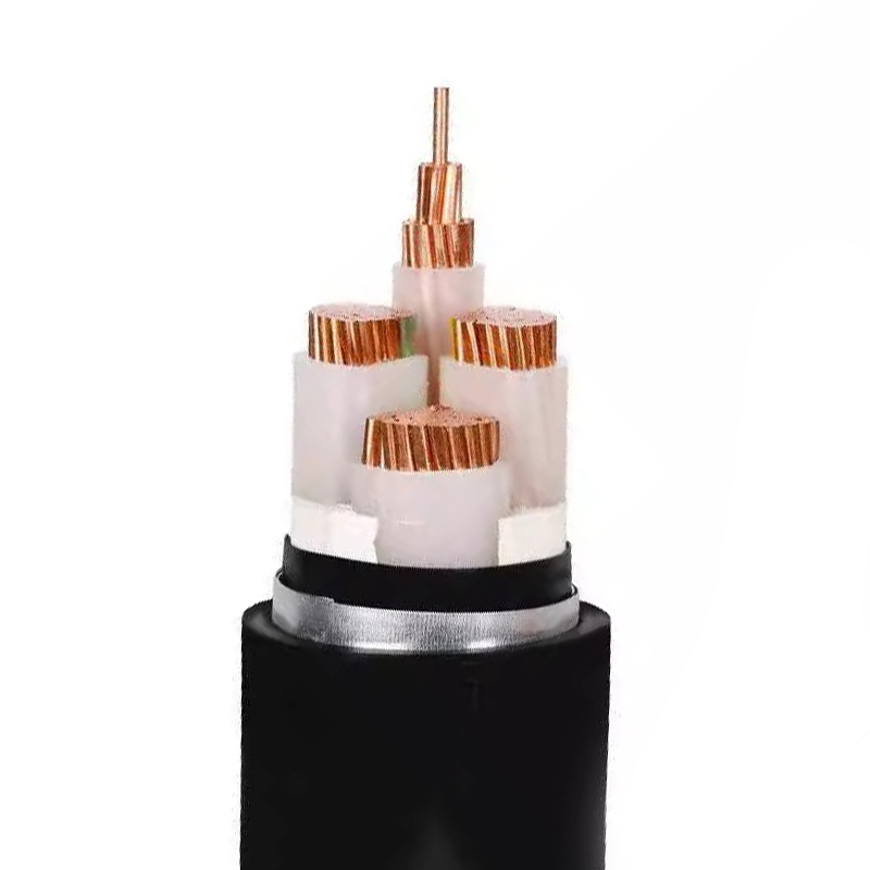 永易锦程 铜芯铠装电缆0.6/1KV ZC-YJV22-3*35+1*16平方 米高清大图
