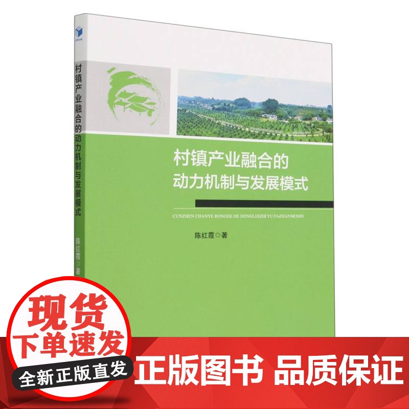 村镇产业融合的动力机制与发展模式高清大图