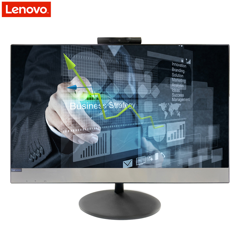联想(Lenovo)S5350/S5430一体机电脑 (I3-8100T/4G/1T/W10/无光驱/集显/24寸/黑)