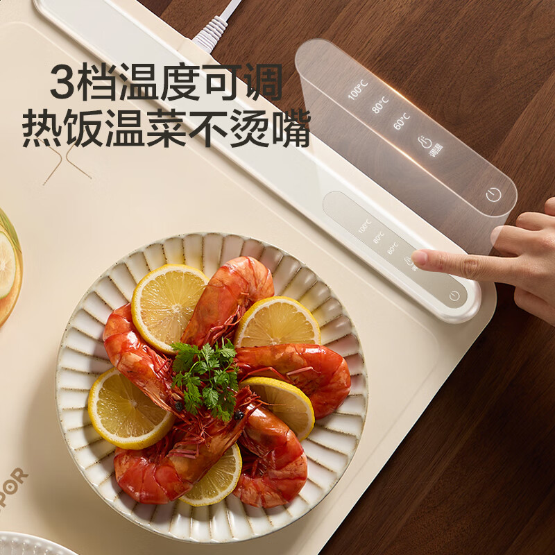 苏泊尔(SUPOR)八秒速热 三档调温 百搭不挑锅具 纤薄触控 易收纳系列暖菜板BF6040R02D高清大图