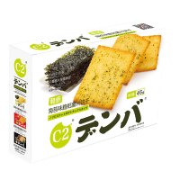 C2番茄味海苔味脆纸薯片饼干1盒装 酥脆可口学生休闲零食饼干