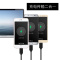 [支持iphone12]纽曼XS06黑色 三合一苹果快充手机数据线一拖三充电线3A快充支持华为1.2米