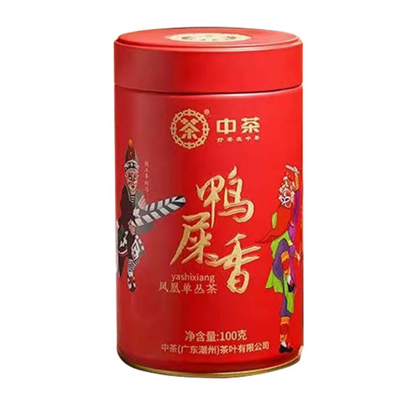 中茶茶叶乌龙茶凤凰单枞鸭屎香200g(单位:罐)