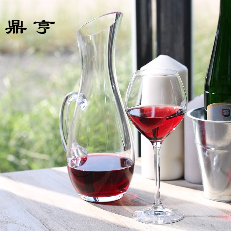鼎亨欧式加厚水晶红酒醒酒器家用葡萄酒分酒器玻璃酒壶酒店专用盛
