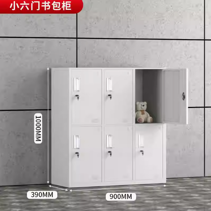 帝德龙小六门衣柜储物书包柜YG-G8 900*390*1000mm高清大图