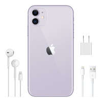 Apple iPhone 11 128G 紫色 移动联通电信4G全网通手机