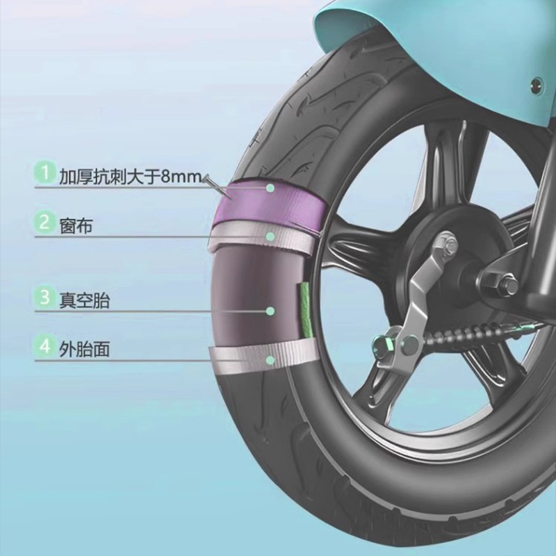 京久神龙 电动车两轮长续航小型电动自行车 14A石墨烯-黑金-65km-可提充电-加后背靠椅高清大图