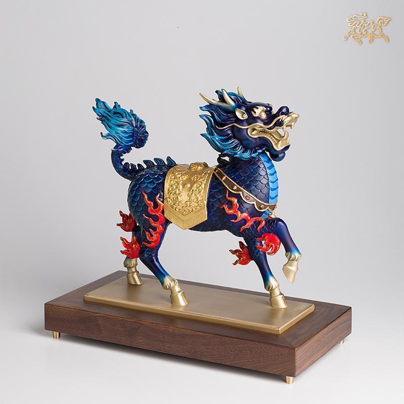 美帮汇全铜摆件《威武(彩绘)》铜工艺品 家居饰品 摆件高清大图