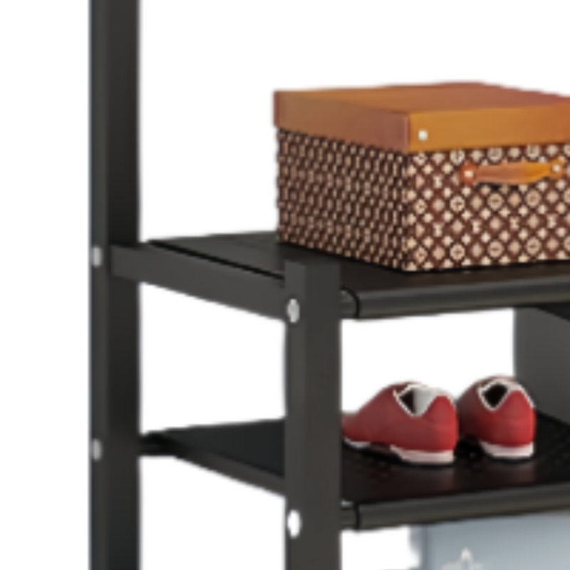 豫龙都落地衣帽架铁质个高清大图