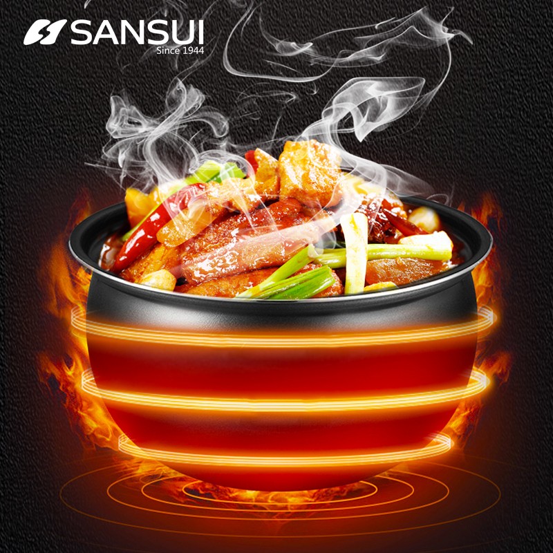 山水(SANSUI) 山水智能电压力锅SY-50D27 智能5L压力锅LB-19D90F10 5L高清大图