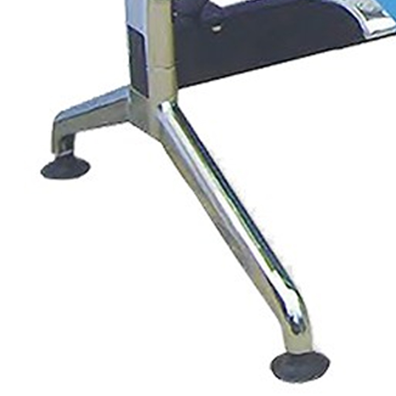 臻远ZY-JCY-14 连排椅机场椅公共座椅等候椅 浅蓝机场椅排椅四人位高清大图