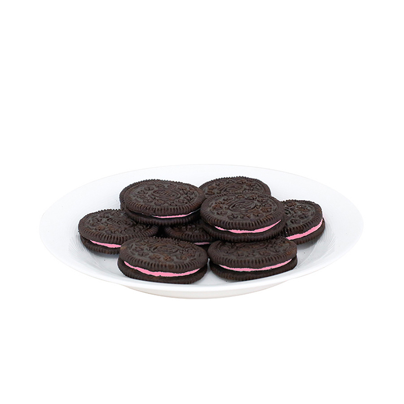 奥利奥(oreo) mini饼干 零食 草莓味小饼干55g
