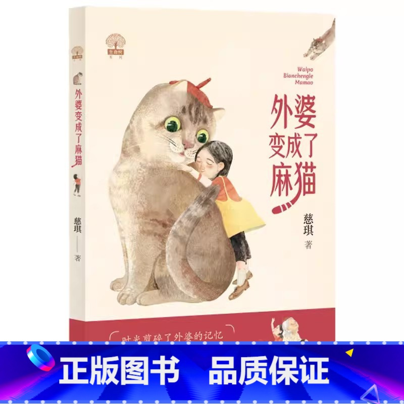 外婆变成了麻猫 [正版]外婆变成了麻猫三年级暑假阅读书目三年级暑期书单关于衰老与遗忘爱与陪伴的童话作品适合小学中高年级7