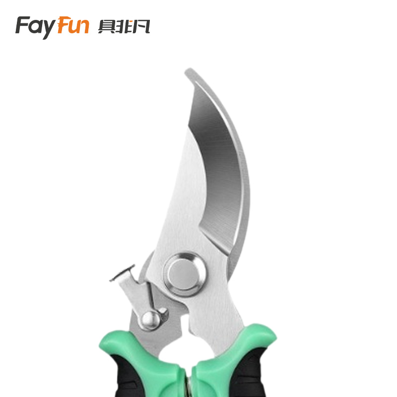 具非凡 修枝剪 绿色把高清大图