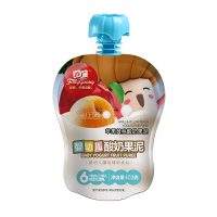 方广 婴儿辅食 苹果黄桃酸奶果泥103g/袋装 佐餐泥 果汁泥
