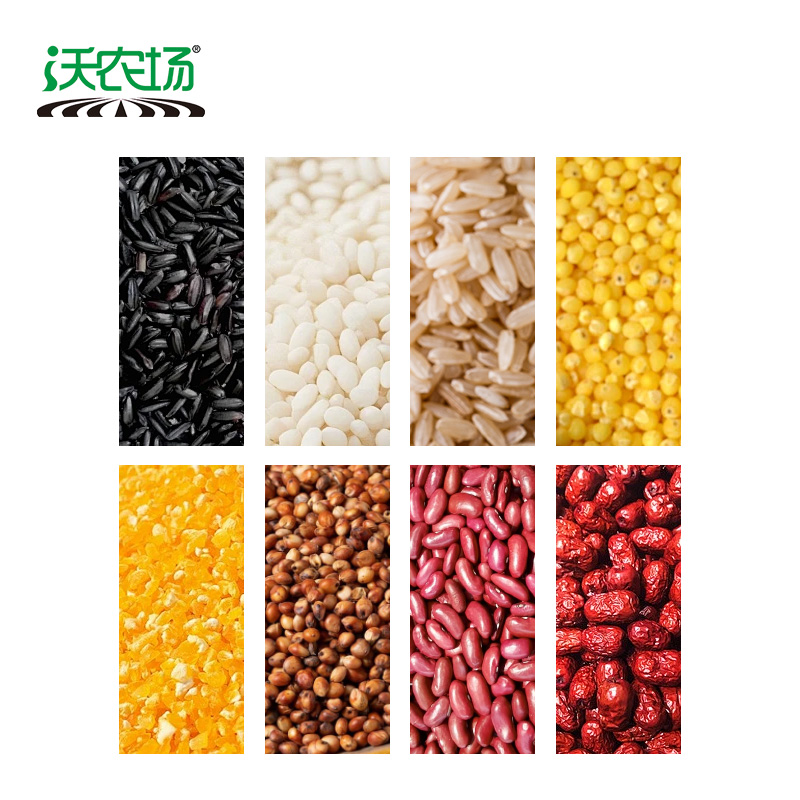 沃农场八宝米400g/袋高清大图