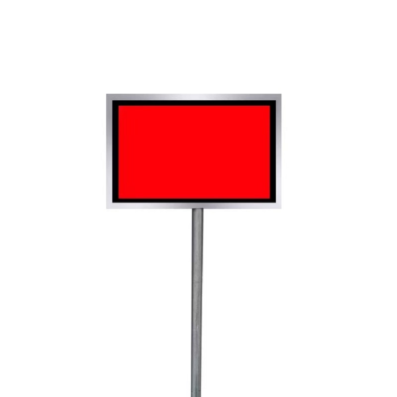 浪伍 反光停车牌(含立柱) 600*400mm (单位:套)高清大图